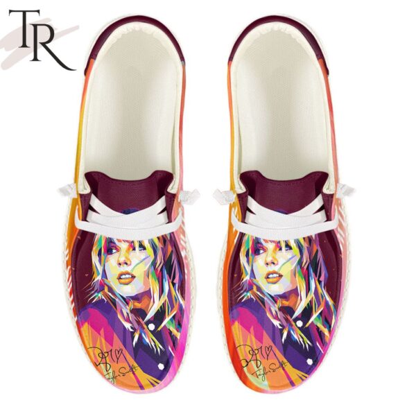 Tubopro Taylor Swift Personalized Hey Dude Shoes For Men And Women - Image 4