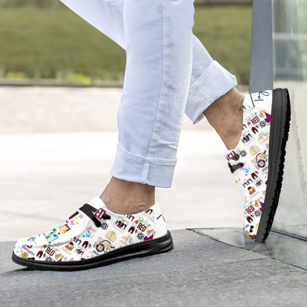 Tubopro Taylor Swift Personalized Hey Dude Shoes For Men And Women - Image 3