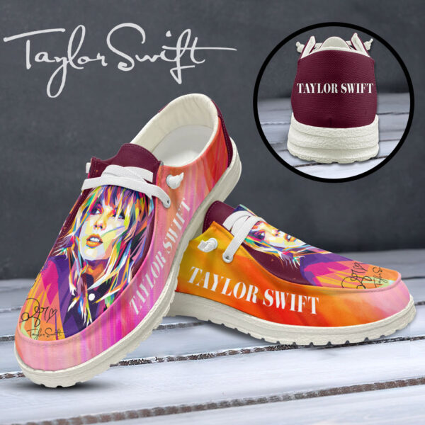 Tubopro Taylor Swift Personalized Hey Dude Shoes For Men And Women - Image 2