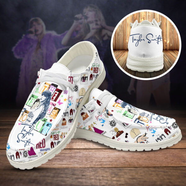 Tubopro Taylor Swift Personalized Hey Dude Shoes For Men And Women