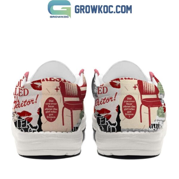 Tubopro Taylor Swift Personalized Hey Dude Shoes For Men And Women - Image 3