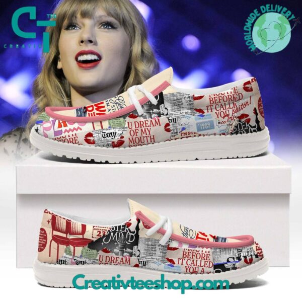 Tubopro Taylor Swift Personalized Hey Dude Shoes For Men And Women