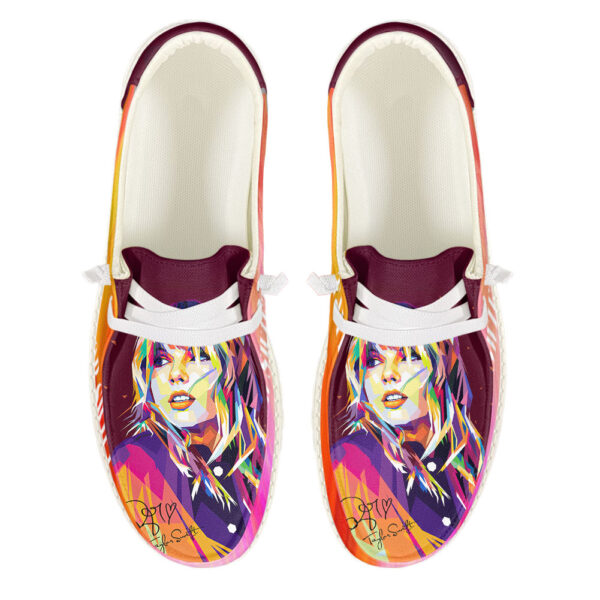 Tubopro Taylor Swift Personalized Hey Dude Shoes For Men And Women - Image 4