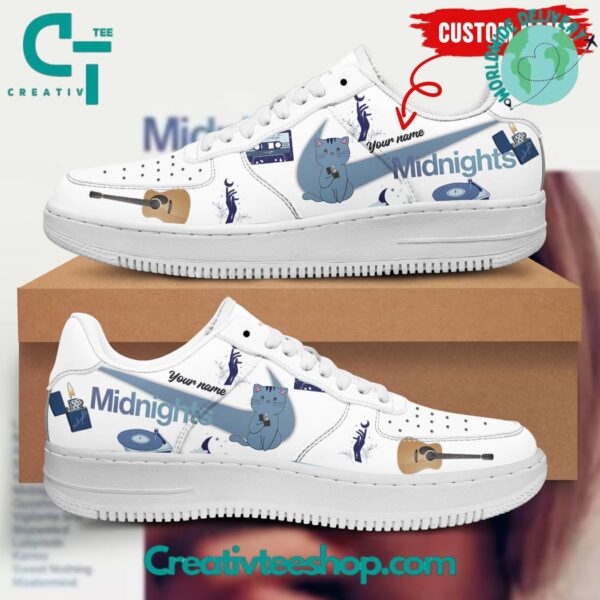 Tubopro Taylor Swift The Eras Tour Midnights Air Low-Top Sneakers Shoes For Men And Women