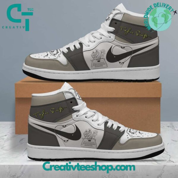 Tubopro Taylor Swift The Tortured Poets Department AJ1 High Sneakers Shoes For Men And Women