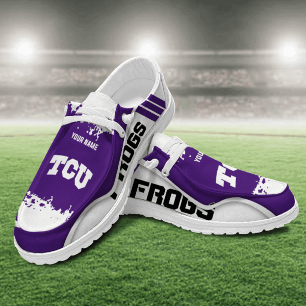 Tubopro TCU Horned Frogs Hey Dude Shoes For Men And Women