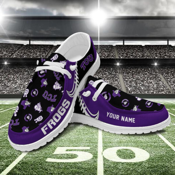 Tubopro TCU Horned Frogs Hey Dude Shoes For Men And Women