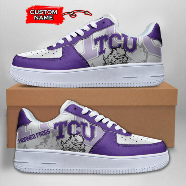 Tubopro TCU Horned Frogs NCAA Air Low-Top Sneakers Shoes For Men And Women
