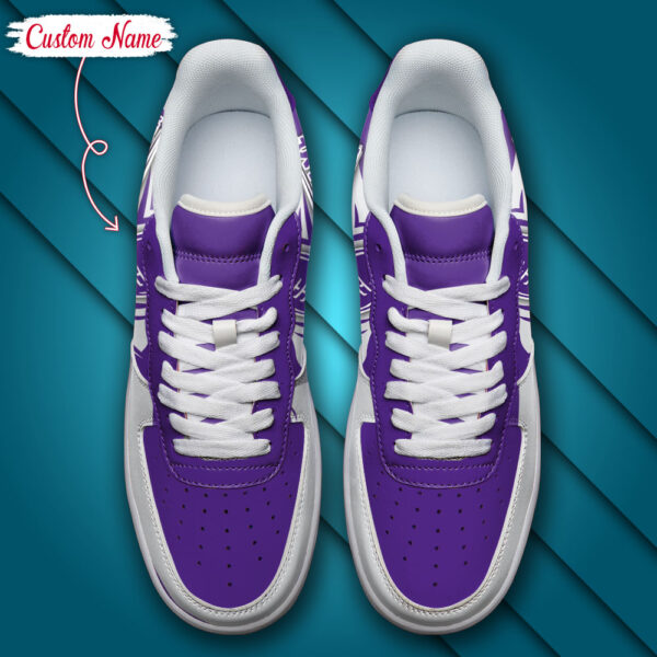 Tubopro TCU Horned Frogs NCAA Air Low-Top Sneakers Shoes For Men And Women - Image 5