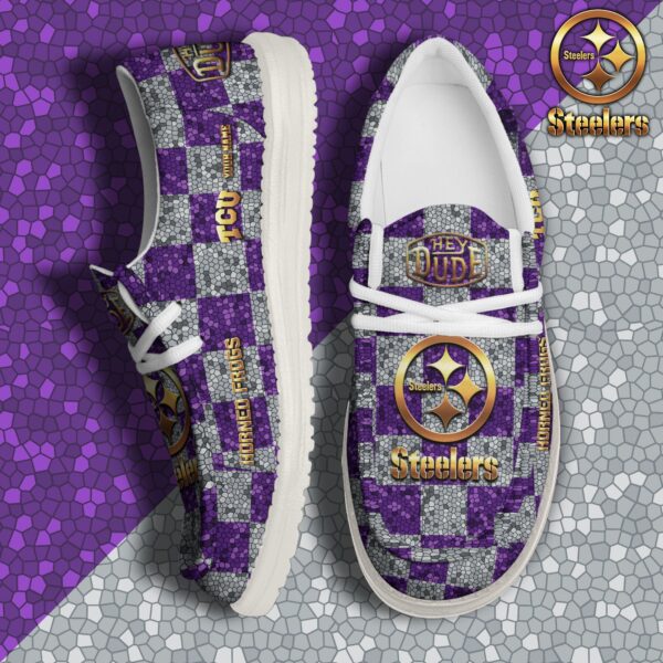 Tubopro TCU Horned Frogs Personalized Hey Dude Shoes For Men And Women