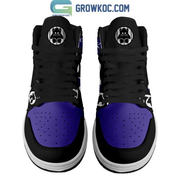 Tubopro Teddy Bear AJ1 High Sneakers Shoes For Men And Women - Image 2