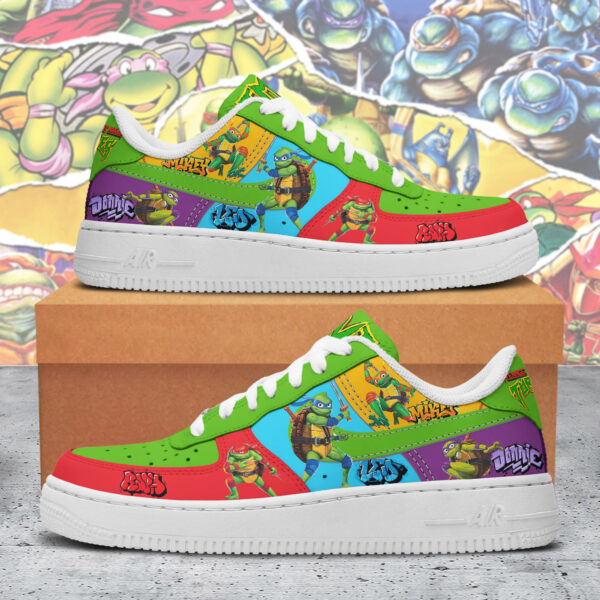 Tubopro Teenage Mutant Ninja Turtles Air Low-Top Sneakers Shoes For Men And Women