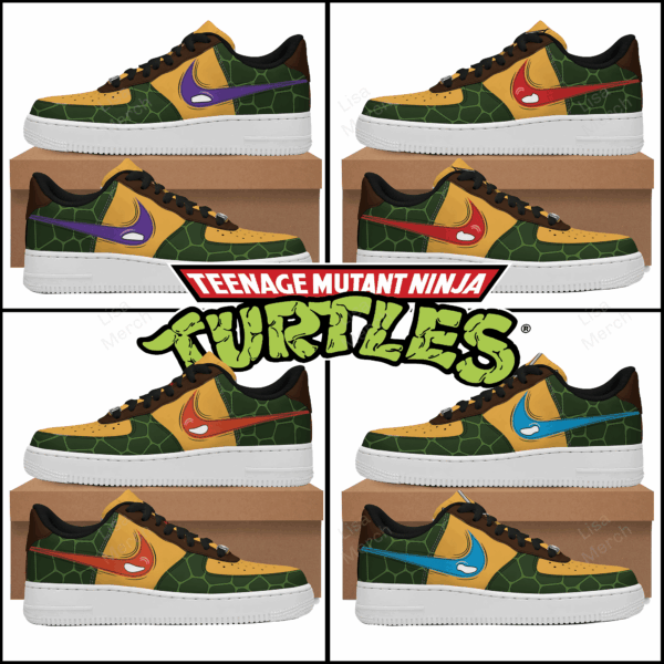 Tubopro Teenage Mutant Ninja Turtles Air Low-Top Sneakers Shoes For Men And Women