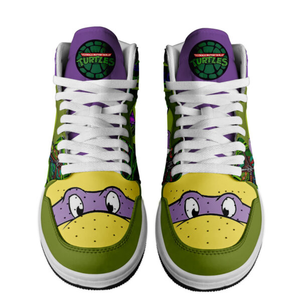 Tubopro Teenage Mutant Ninja Turtles AJ1 High Sneakers Shoes For Men And Women - Image 2