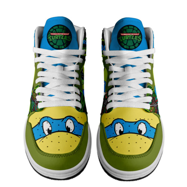 Tubopro Teenage Mutant Ninja Turtles AJ1 High Sneakers Shoes For Men And Women - Image 2