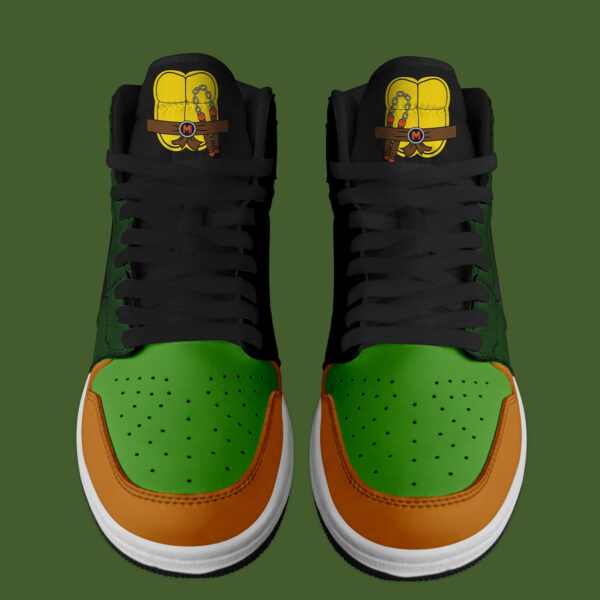 Tubopro Teenage Mutant Ninja Turtles AJ1 High Sneakers Shoes For Men And Women - Image 2