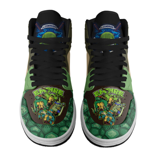 Tubopro Teenage Mutant Ninja Turtles AJ1 High Sneakers Shoes For Men And Women - Image 3