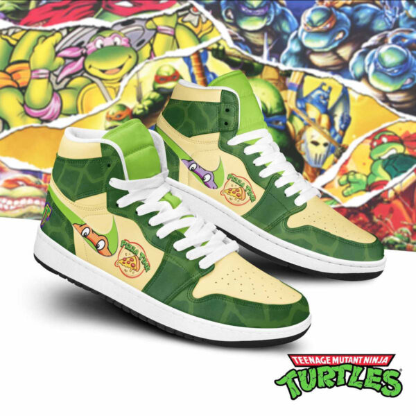 Tubopro Teenage Mutant Ninja Turtles AJ1 High Sneakers Shoes For Men And Women