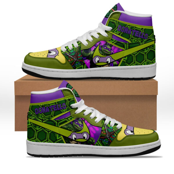 Tubopro Teenage Mutant Ninja Turtles AJ1 High Sneakers Shoes For Men And Women