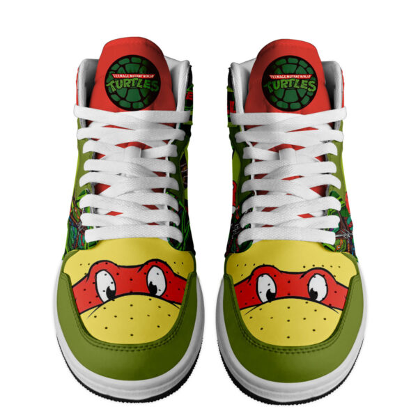 Tubopro Teenage Mutant Ninja Turtles AJ1 High Sneakers Shoes For Men And Women - Image 2