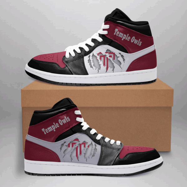 Tubopro Temple Owls AJ1 High Sneakers Shoes For Men And Women