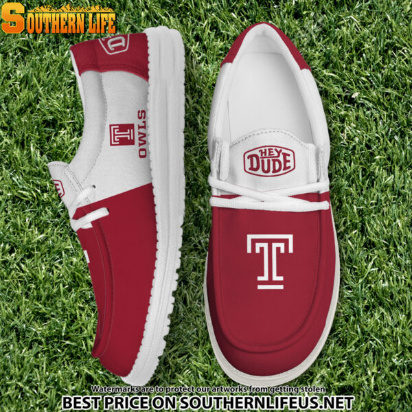 Tubopro Temple Owls Personalized Hey Dude Shoes For Men And Women