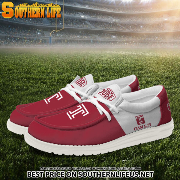 Tubopro Temple Owls Personalized Hey Dude Shoes For Men And Women - Image 2