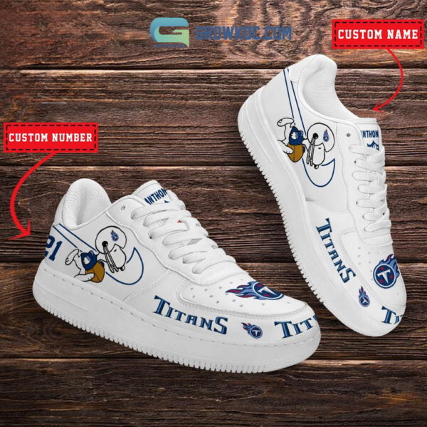 Tubopro Tennessee Titans Air Low-Top Sneakers Shoes For Men And Women - Image 3