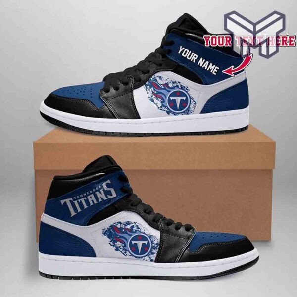 Tubopro Tennessee Titans AJ1 High Sneakers Shoes For Men And Women
