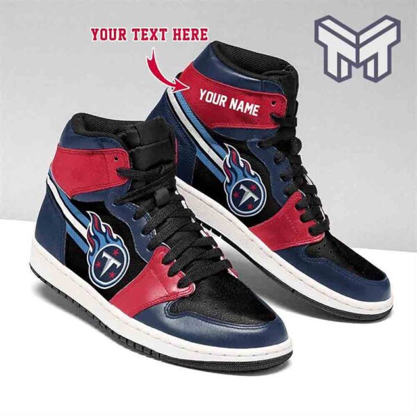 Tubopro Tennessee Titans AJ1 High Sneakers Shoes For Men And Women