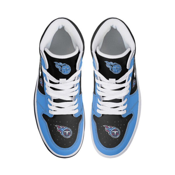 Tubopro Tennessee Titans AJ1 High Sneakers Shoes For Men And Women - Image 3