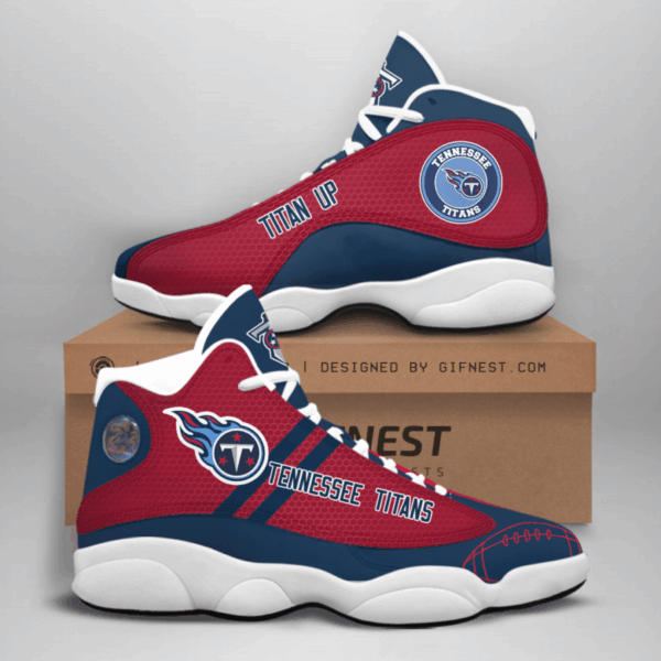 Tubopro Tennessee Titans AJ13 Sneakers Shoes For Men And Women