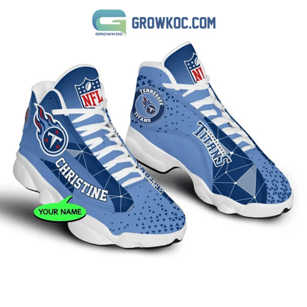 Tubopro Tennessee Titans AJ13 Sneakers Shoes For Men And Women - Image 2