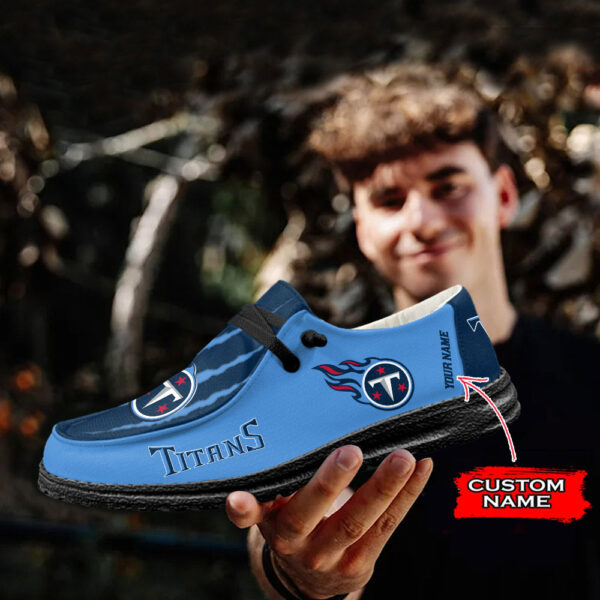 Tubopro Tennessee Titans Hey Dude Shoes For Men And Women - Image 4