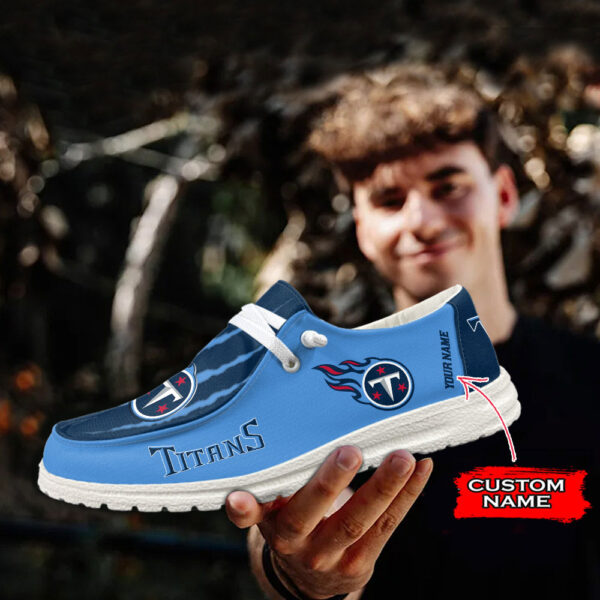 Tubopro Tennessee Titans Hey Dude Shoes For Men And Women - Image 3