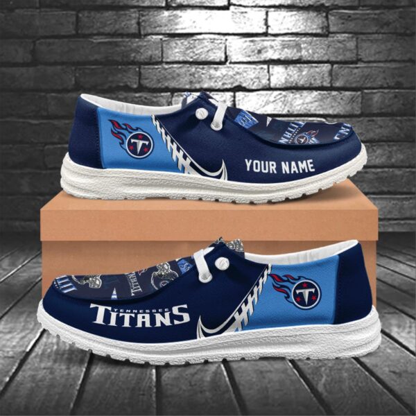 Tubopro Tennessee Titans Hey Dude Shoes For Men And Women - Image 5