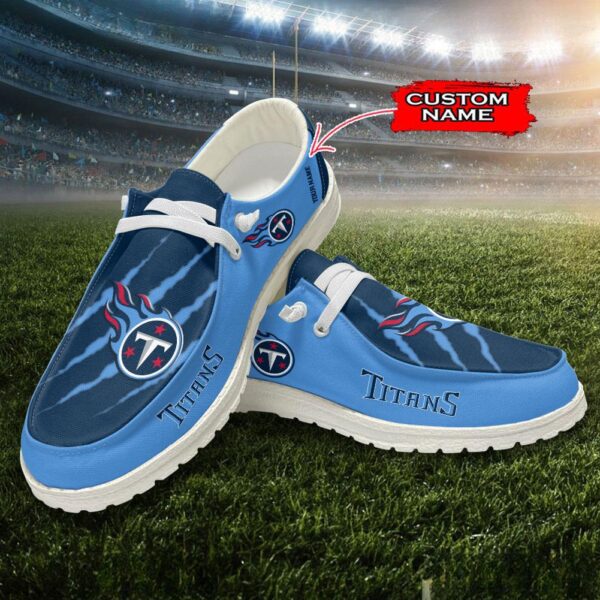 Tubopro Tennessee Titans Hey Dude Shoes For Men And Women - Image 2