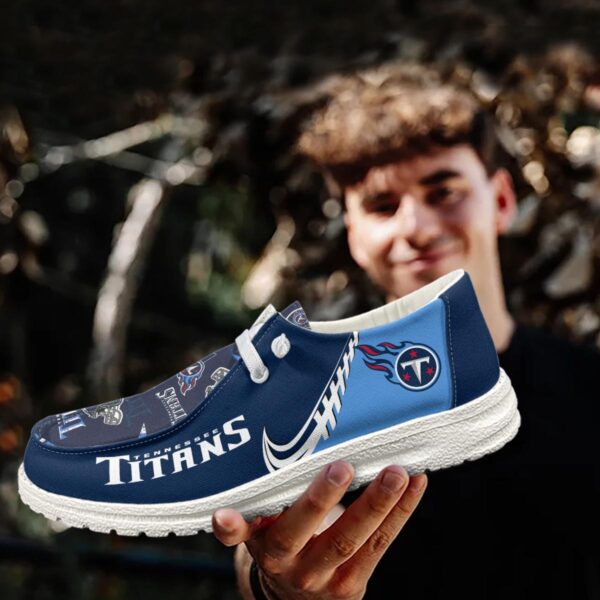 Tubopro Tennessee Titans Hey Dude Shoes For Men And Women - Image 3