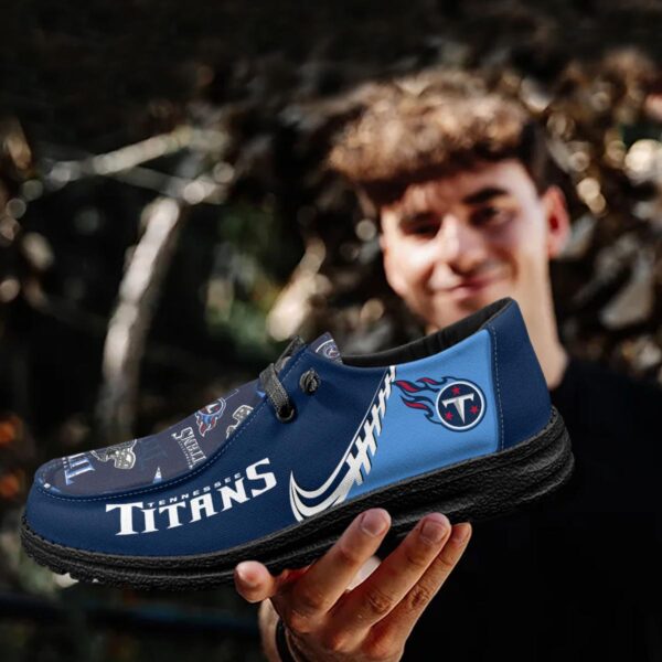 Tubopro Tennessee Titans Hey Dude Shoes For Men And Women - Image 4