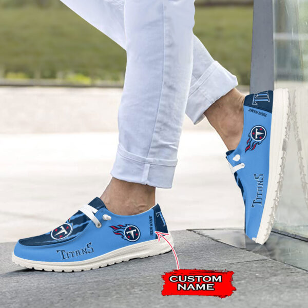 Tubopro Tennessee Titans Hey Dude Shoes For Men And Women - Image 5