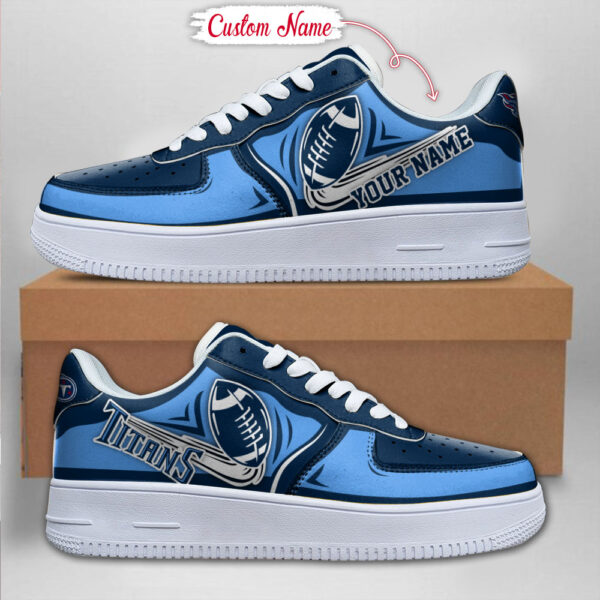Tubopro Tennessee Titans NFL Air Low-Top Sneakers Shoes For Men And Women - Image 2