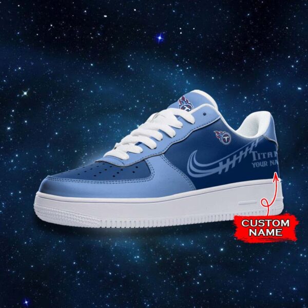 Tubopro Tennessee Titans NFL Air Low-Top Sneakers Shoes For Men And Women - Image 2