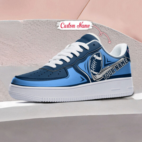 Tubopro Tennessee Titans NFL Air Low-Top Sneakers Shoes For Men And Women - Image 3