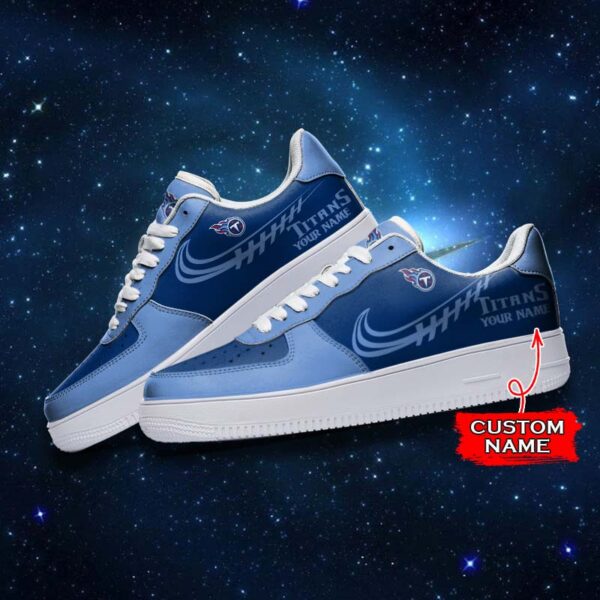 Tubopro Tennessee Titans NFL Air Low-Top Sneakers Shoes For Men And Women - Image 3