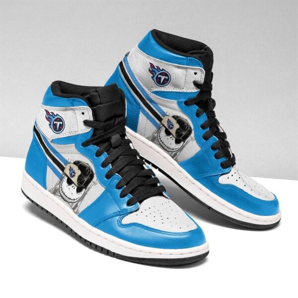 Tubopro Tennessee Titans NFL AJ1 High Sneakers Shoes For Men And Women