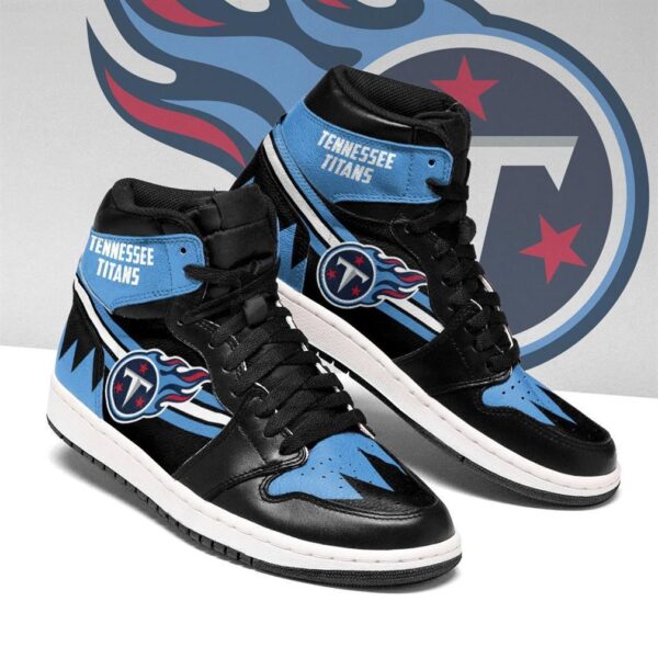 Tubopro Tennessee Titans NFL AJ1 High Sneakers Shoes For Men And Women