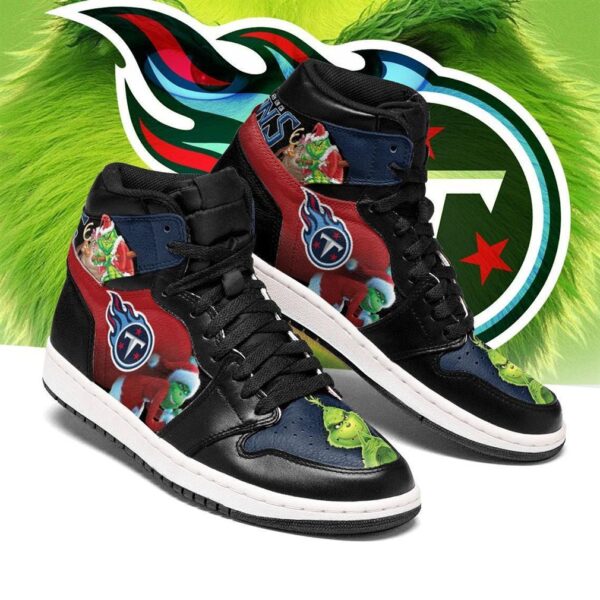 Tubopro Tennessee Titans NFL AJ1 High Sneakers Shoes For Men And Women