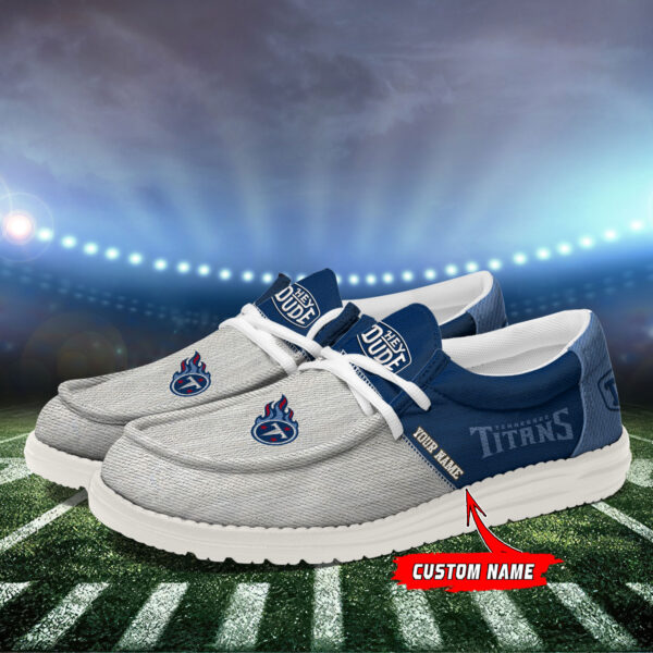 Tubopro Tennessee Titans Personalized Hey Dude Shoes For Men And Women - Image 3