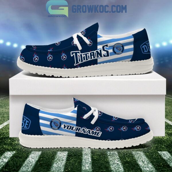 Tubopro Tennessee Titans Personalized Hey Dude Shoes For Men And Women - Image 2