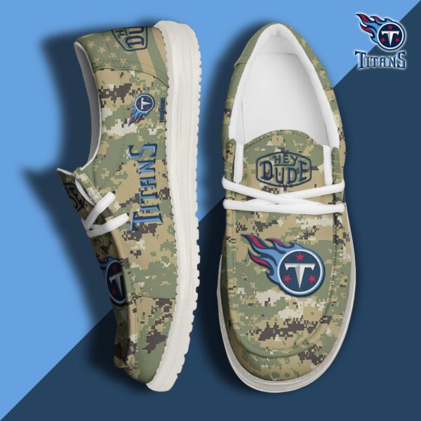 Tubopro Tennessee Titans Personalized Hey Dude Shoes For Men And Women